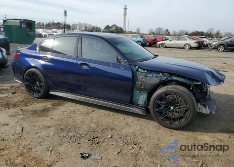 2024 BMW M3 z USA, uszkodzony, nr VIN WBS53AY09RFR65899